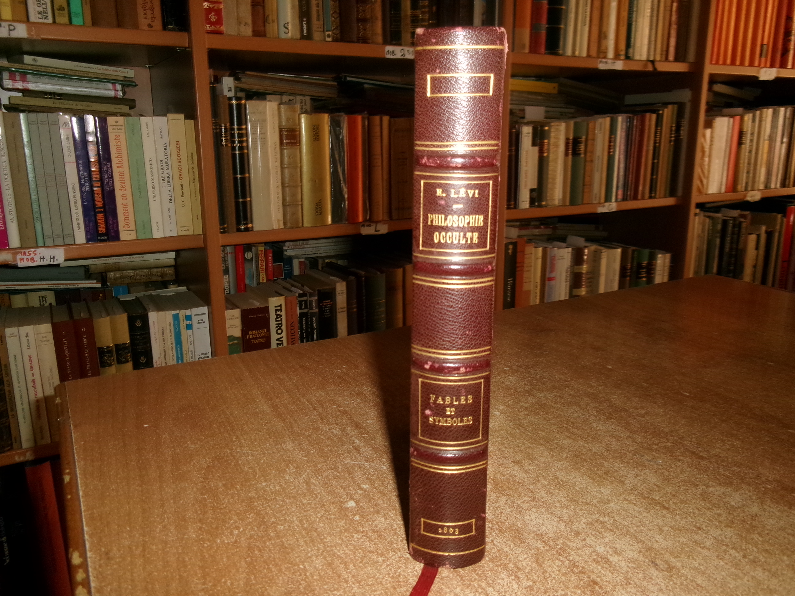 (Occultismo) Fables et Symboles avec leur explication. Eliphas Lévi 1862