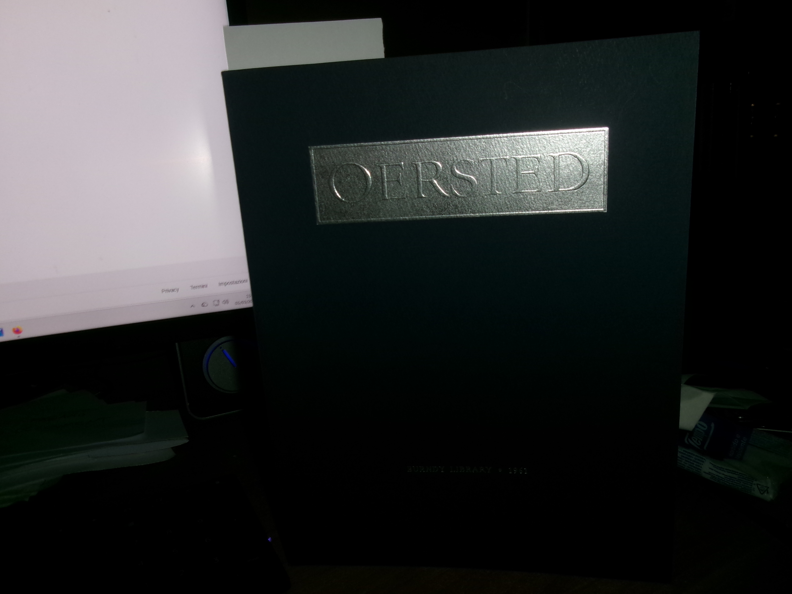 OERSTED and the Discovery of ELECTROMAGNETISM by BERN DIBNER 1961