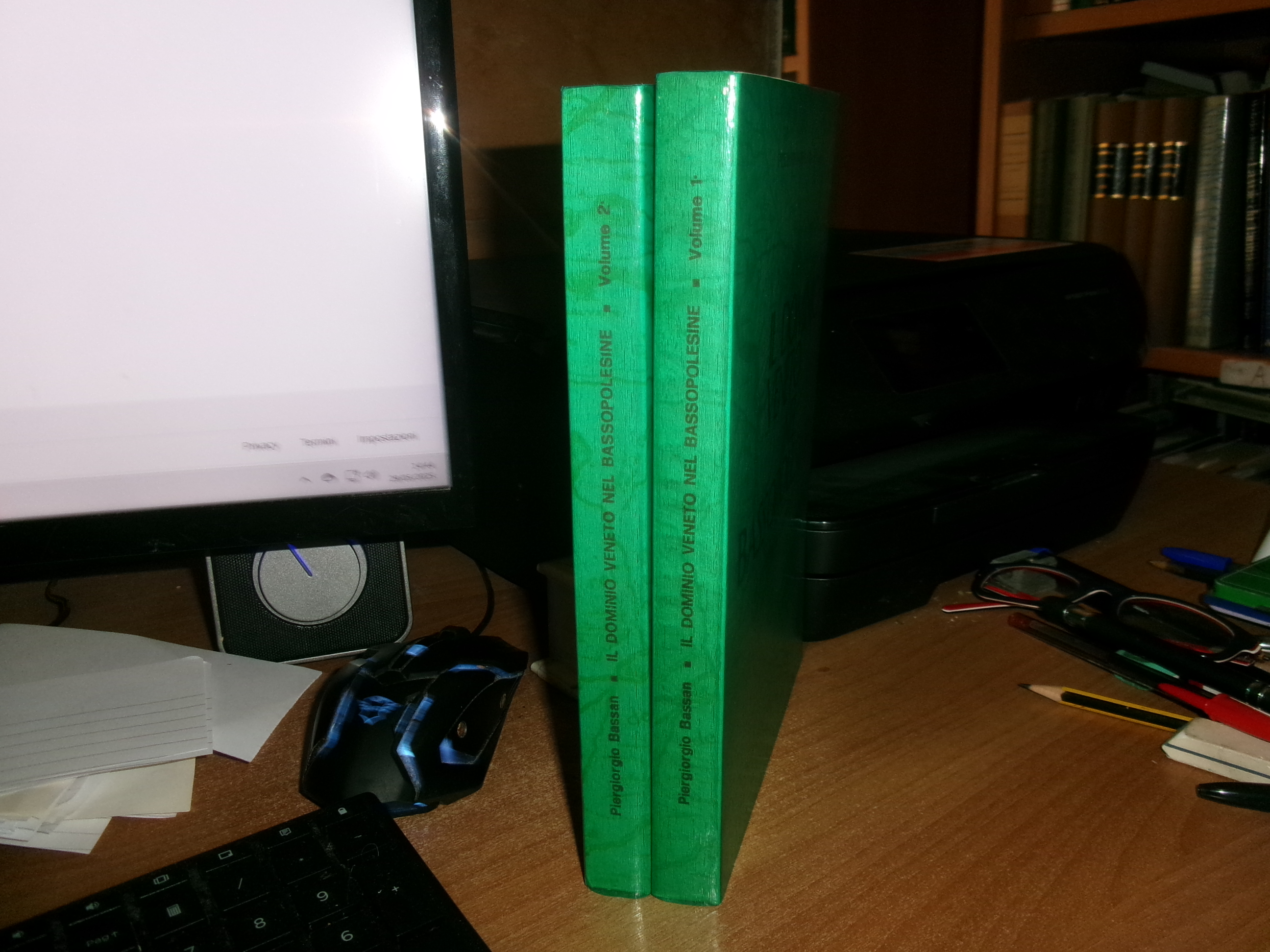 PIERGIORGIO BASSAN. Il Dominio Veneto nel Bassopolesine. 2 vol. 1972/1974