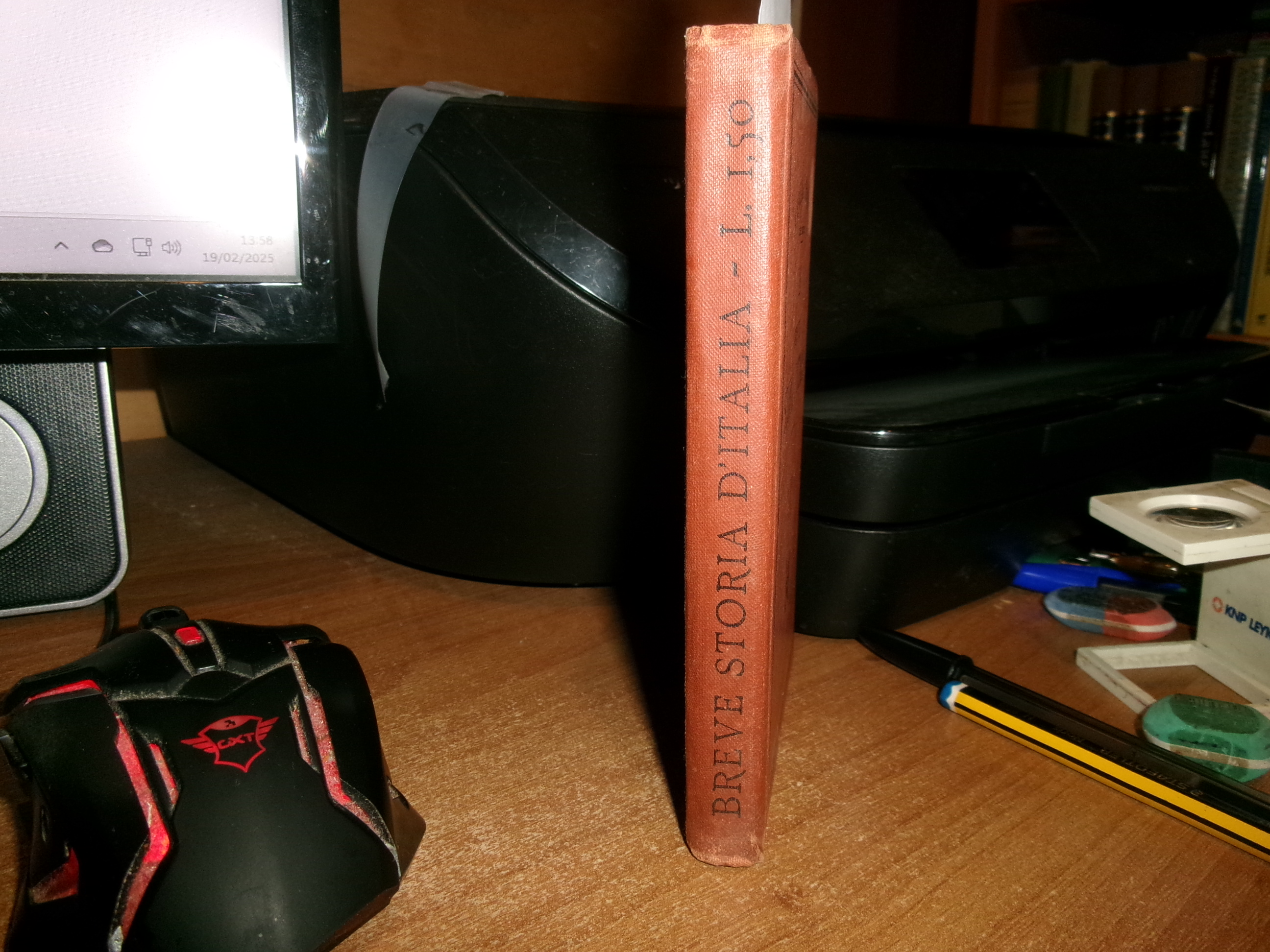 PIETRO ORSI. Breve Storia d' Italia - Hoepli, 1897