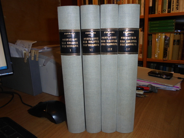 PREFAZIONI alla Biblioteca dell' Economista