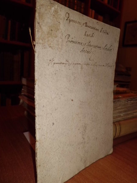 PROVISIONE e Rinovazione d' Ordini Antichi fatta da S.A.S. Concernente …