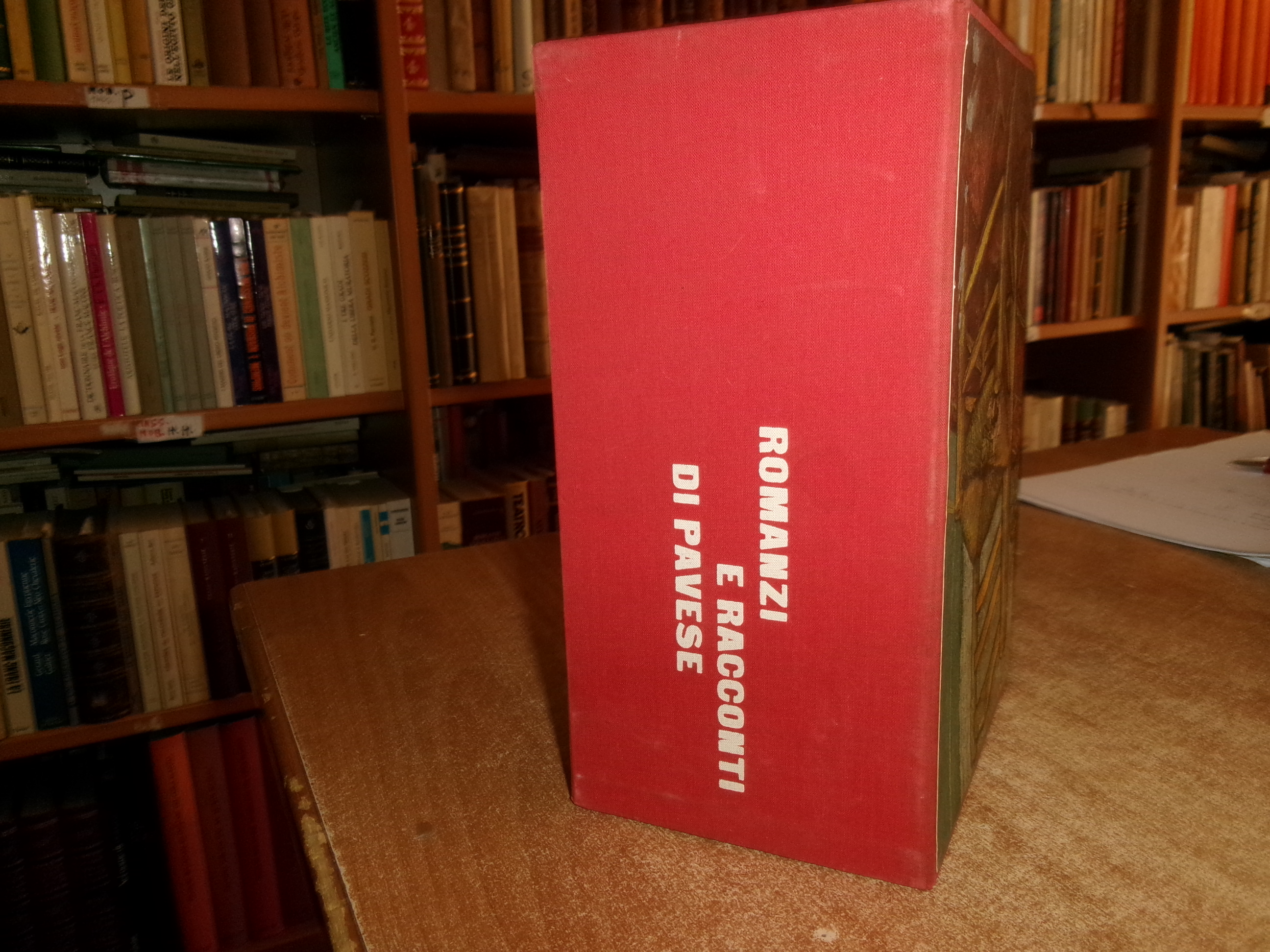 ROMANZI e RACCONTI di CESARE PAVESE. 3 volumi Einaudi 1960/1962