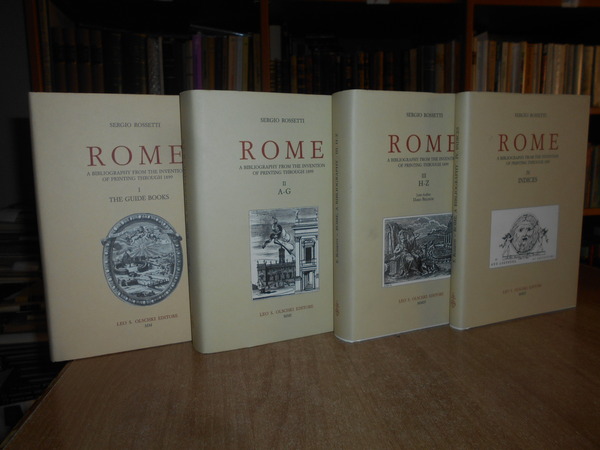 ROME. A BIBLIOGRAPHY FROM THE INVENTION of printing through 1899