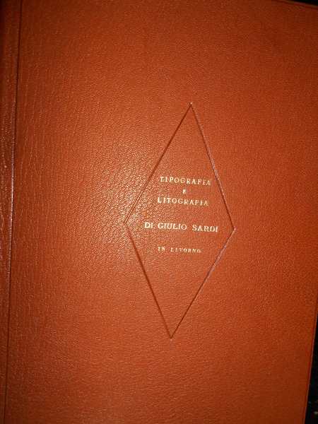 SAGGIO DEI CARATTERI E ORNAMENTI DELLA TIPOGRAFIA E LITOGRAFIA DI …