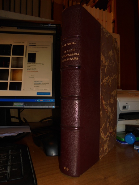 Saggio di Bibliografia Geografica Storica Etnografica SANFRANCESCANA