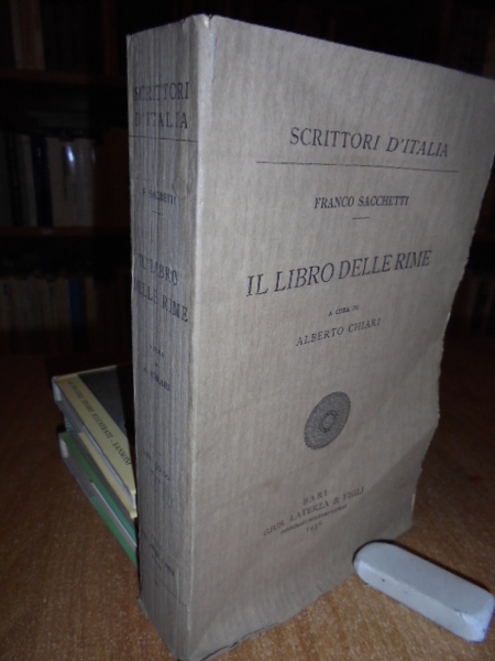 (Scrittori d' Italia) Il libro delle rime