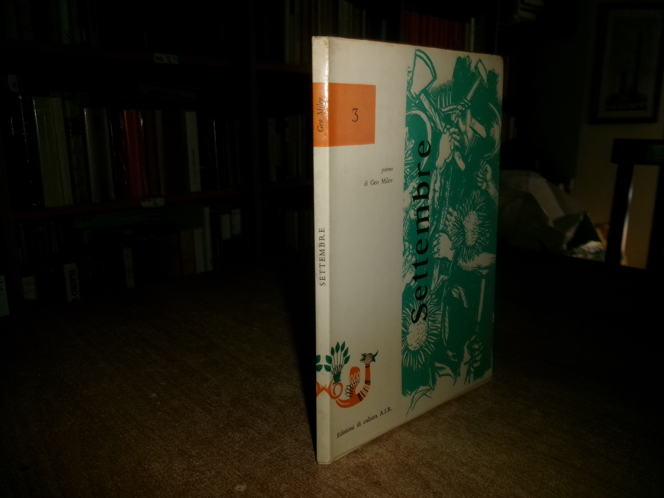 SETTEMBRE. Poema di Geo Milev (senza data circa 1960). Illustrazioni …
