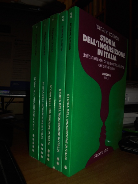 Storia dell' inquisizione in Italia dalla metà del cinquecento alla …