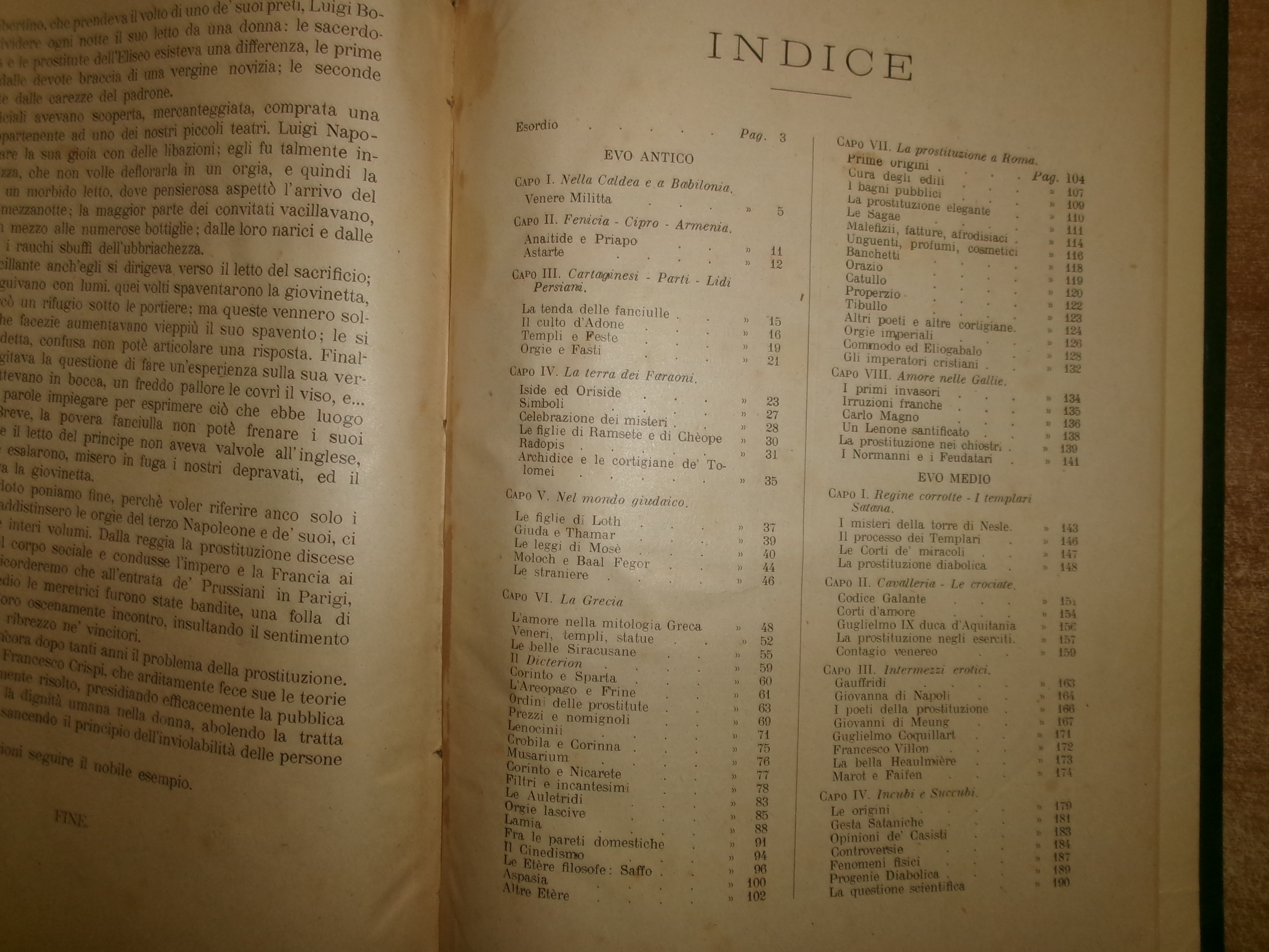 STORIA DELLA PROSTITUZIONE... DUFOUR, LACROIX, LECOUR, etc. 1914