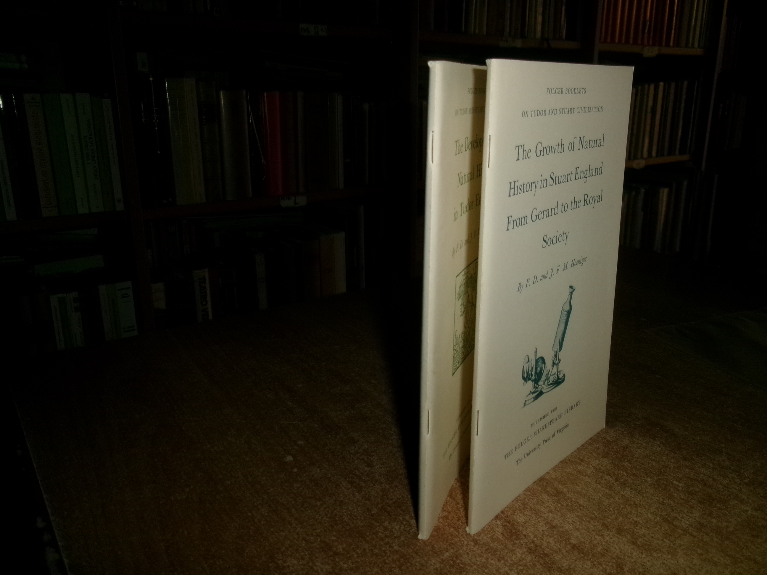 The Growth of Natural History.The Developmentof Natural History in Tudor …