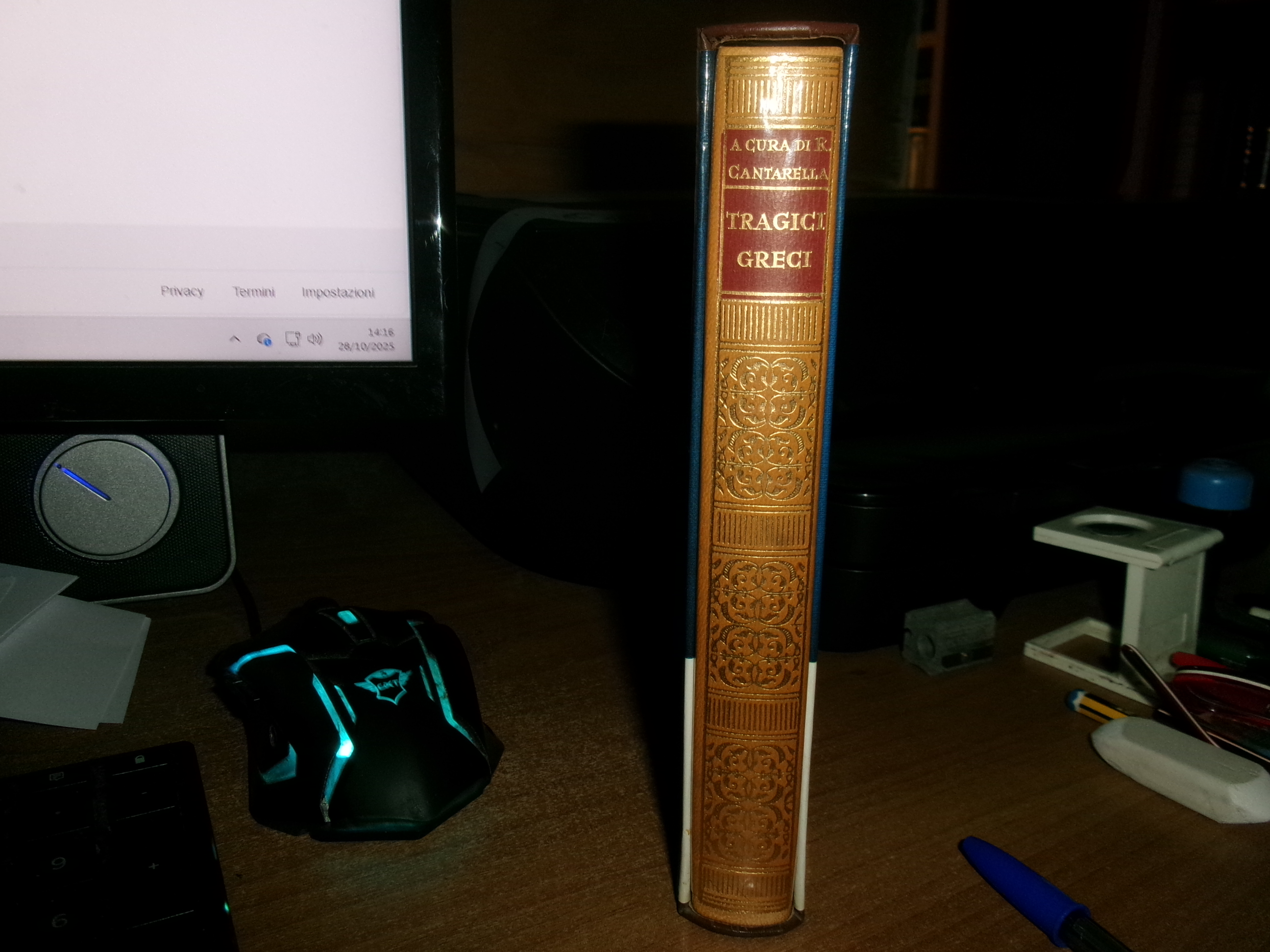 TRAGICI GRECI a cura di Raffaele Cantarella Longanesi 1973