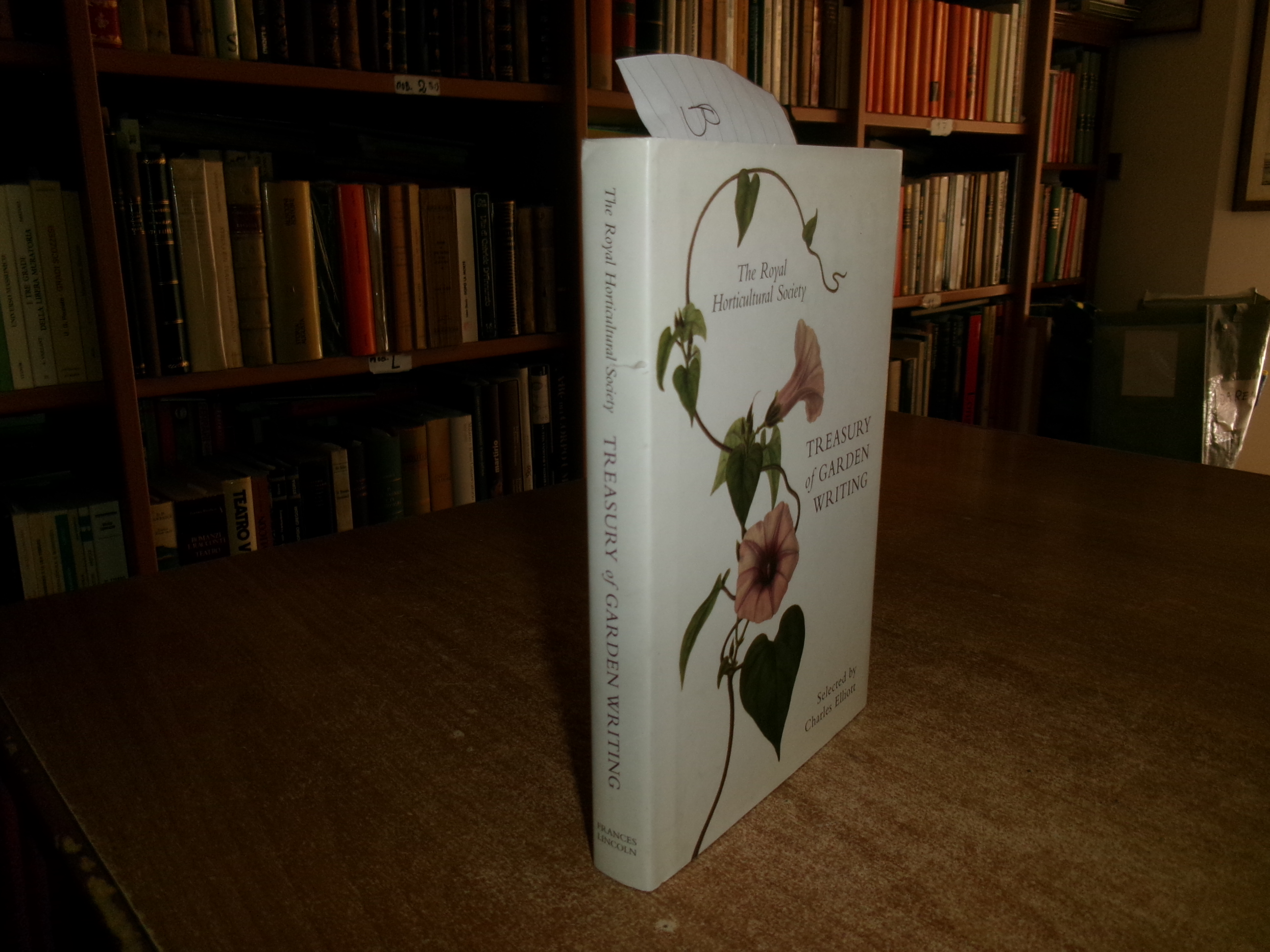 TREASURY of GARDEN WRITING. CHARLES ELLIOT 2005