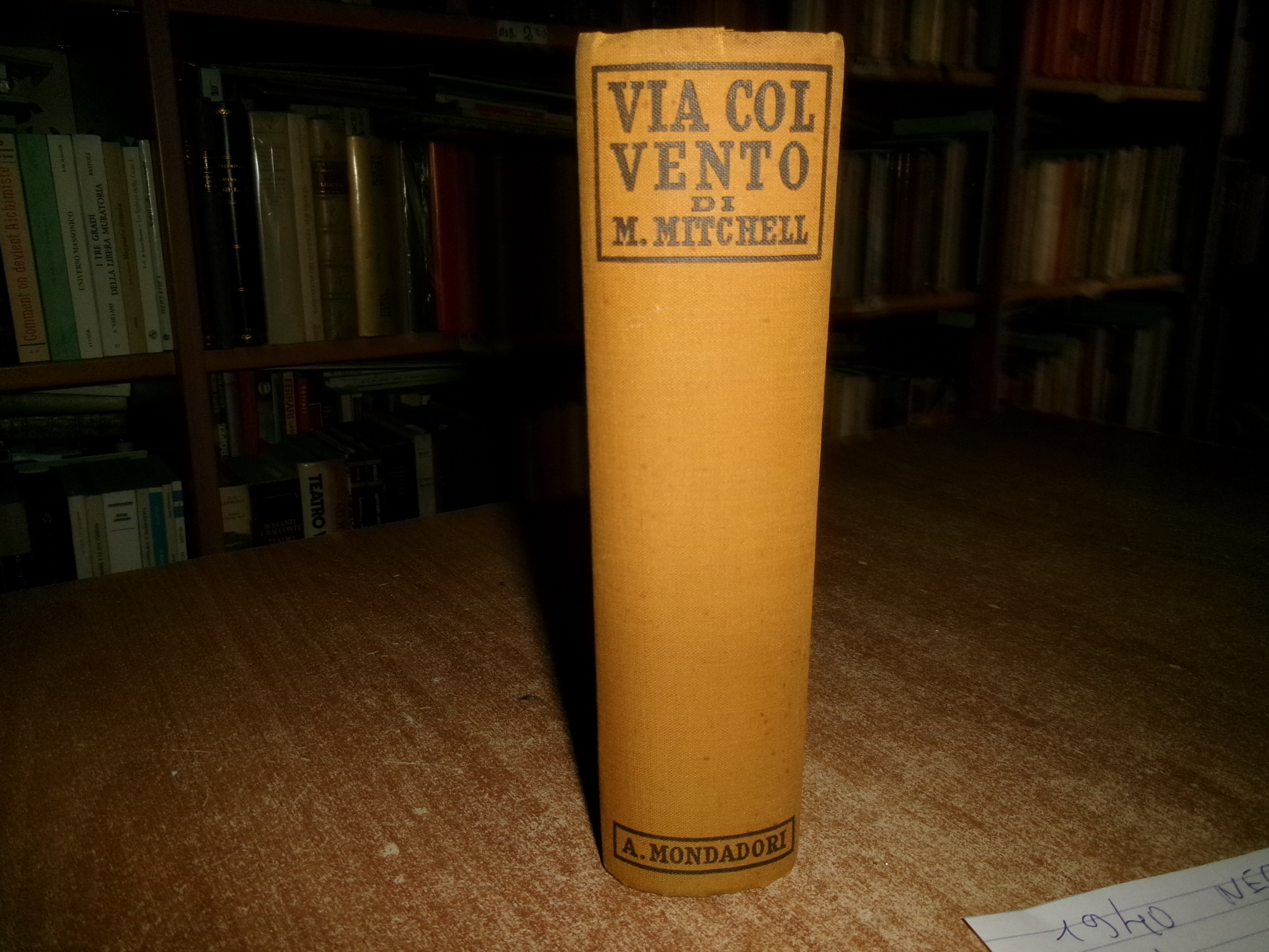 VIA COL VENTO di MARGARET MITCHELL 1940