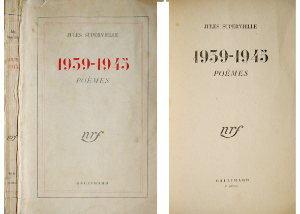 1939-1945. Poèmes.