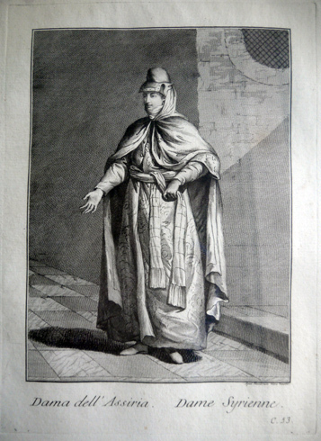 Racçolta di Stampe che representano Figure e Abiti di varie …