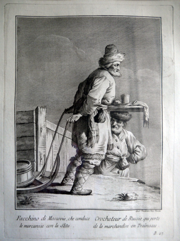 Racçolta di Stampe che representano Figure e Abiti di varie …