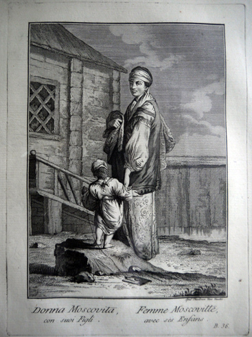 Racçolta di Stampe che representano Figure e Abiti di varie …