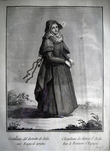 Racçolta di Stampe che representano Figure e Abiti di varie …