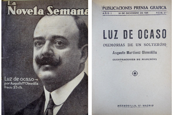 Luz de ocaso. Memorias de un solterón.