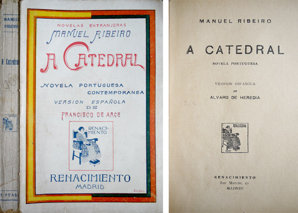 A Catedral. Novela portuguesa. Versión española de Álvaro de Heredia.