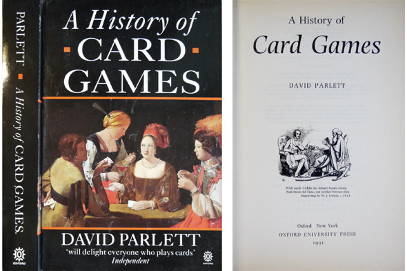 A History of Card Games.