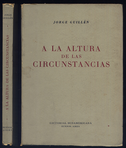 A la altura de las circunstancias. (Clamor, 3).