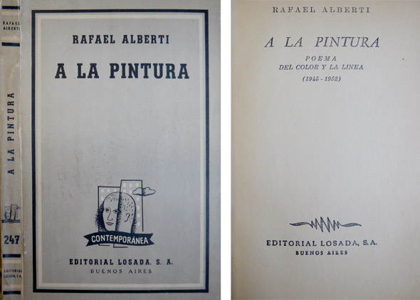 A la Pintura. Poema del color y la línea (1945 …