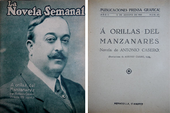 A orillas del Manzanares. Novela.