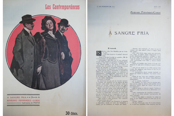 A sangre fría. Novela.
