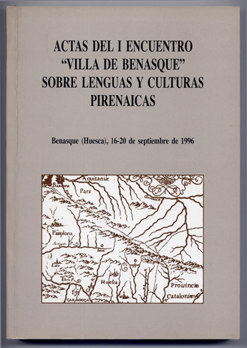 Actas del Primer Encuentro "Villa de Benasque" sobre Lenguas y …