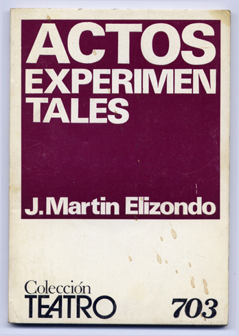 Actos experimentales.