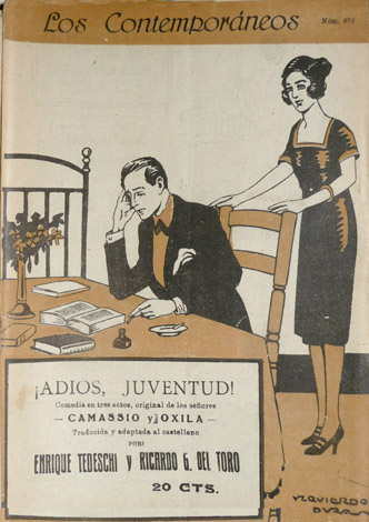 ¡Adios juventud!. Comedia en tres actos. Traducida y adaptada al …