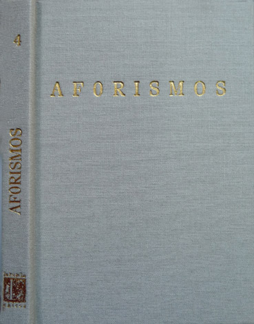 Aforismos. Extraídos del Oráculo manual y Arte de Prudencia. Edición …