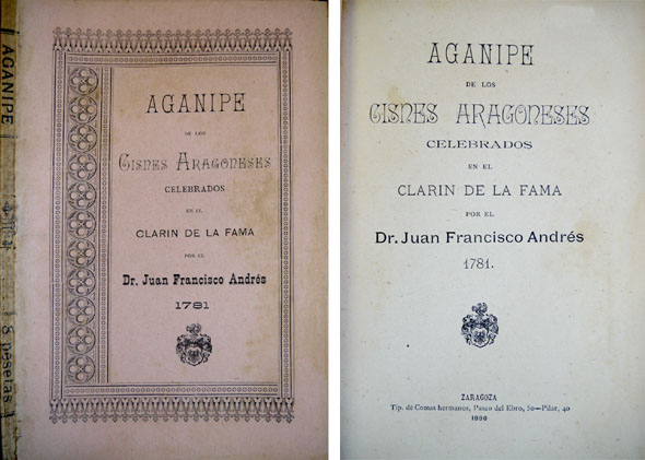 Aganipe de los Cisnes Aragoneses celebrados en el Clarín de …