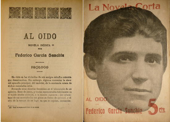 Al oído. Novela.