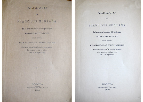 Alegato de Francisco Montaña en la primera instancia del juicio …