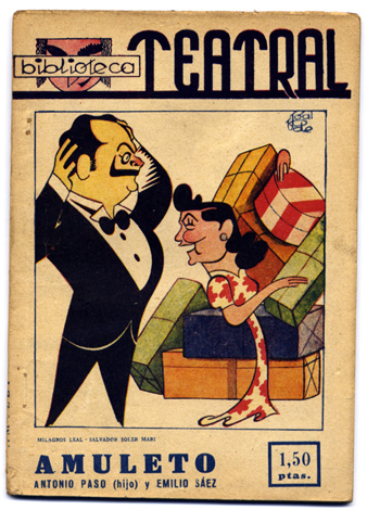 Amuleto. Comedia en tres actos.