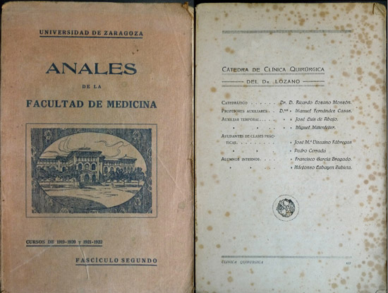 Anales de la Facultad de Medicina. Trabajos Clínicos y de …