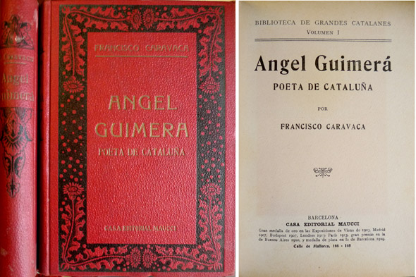 Angel Guimerá, poeta de Cataluña.
