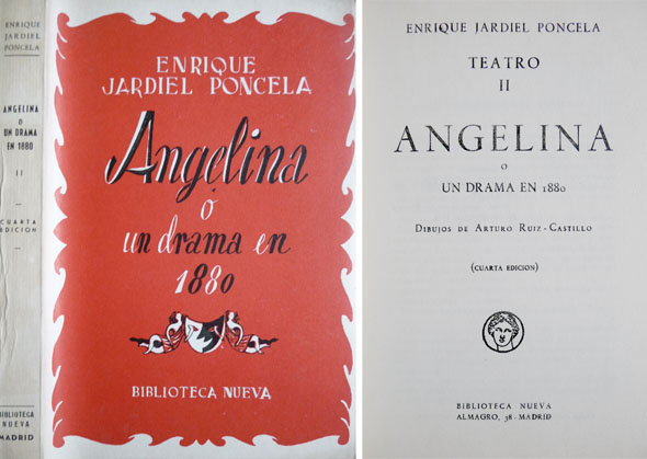 Angelina ó un drama en 1880.