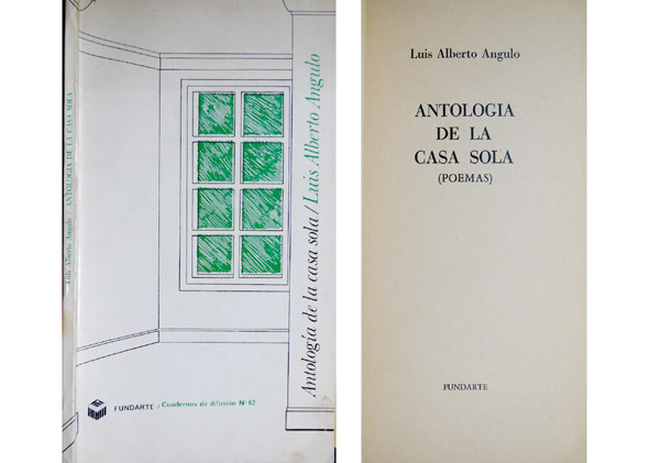 Antología de la casa sola. Poemas.