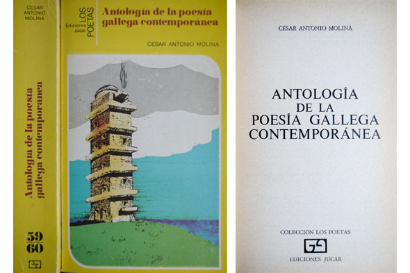Antología de la Poesía Gallega contemporánea. Edición bilingue.