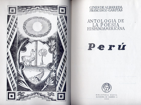 Antología de la Poesía Hispanoamericana: Perú.