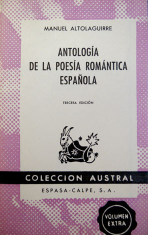 Antología de la Poesía Romántica Española.