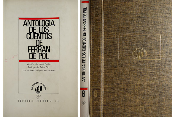Antología de los Cuentos de Ferran de Pol. Prólogo de …