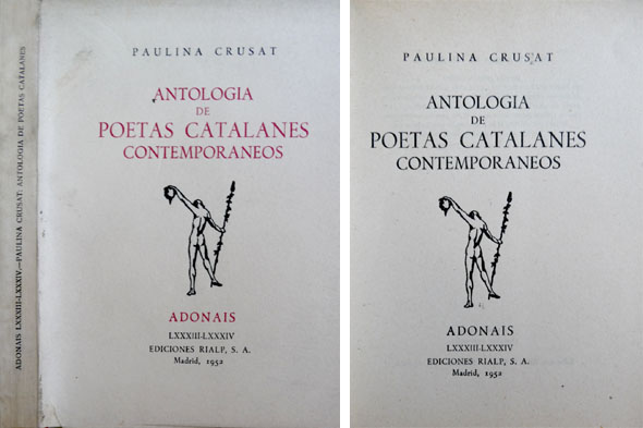 Antología de Poetas Catalanes Contemporáneos.