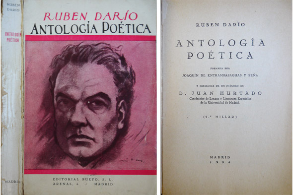 Antología Poética, formada por Joaquín de Entrambasaguas y Peña. Prólogo …