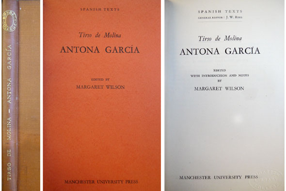 Antona García. Edited, with introduction and notes by Margaret Wilson.