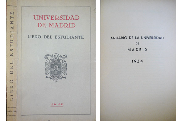 Anuario de la Universidad de Madrid para el Curso 1934-1935. …